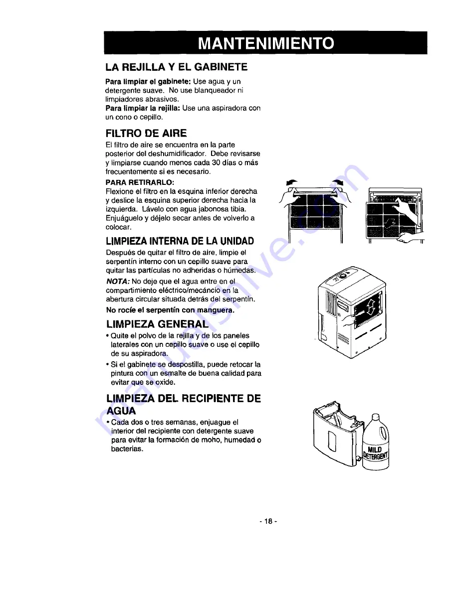 Kenmore 580.53301 Owner'S Manual Download Page 18