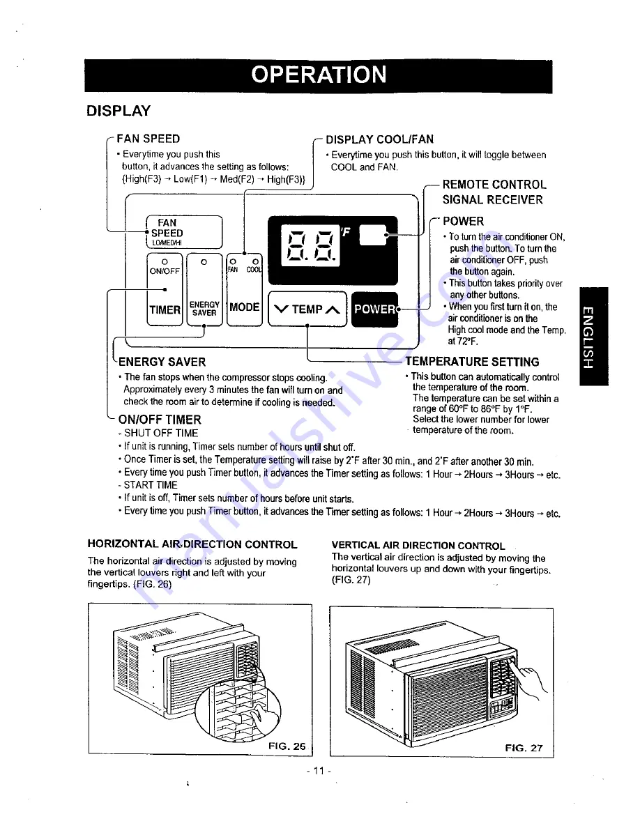 Kenmore 580.71122 Скачать руководство пользователя страница 11