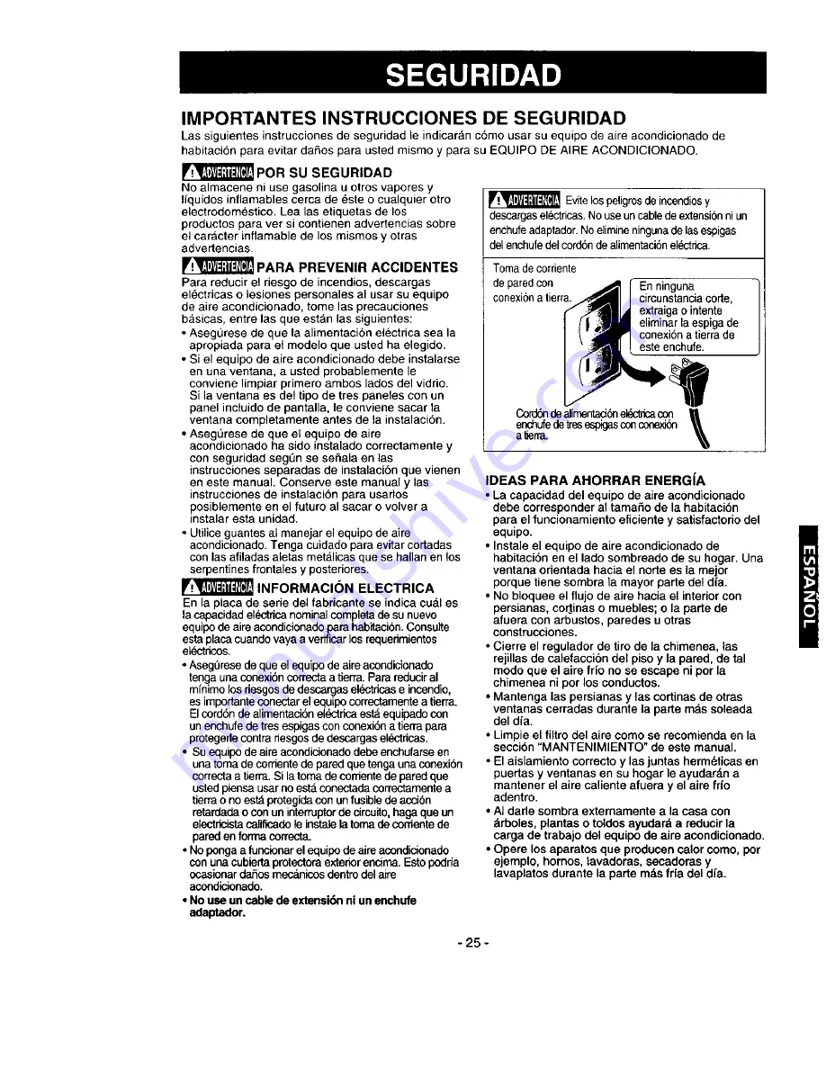 Kenmore 580.72077 Owner'S Manual Download Page 25