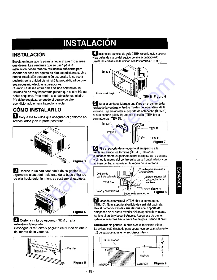 Kenmore 580.73189 Owner'S Manual Download Page 19