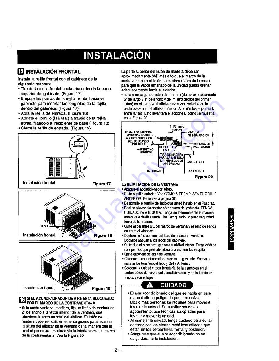 Kenmore 580.73189 Скачать руководство пользователя страница 21