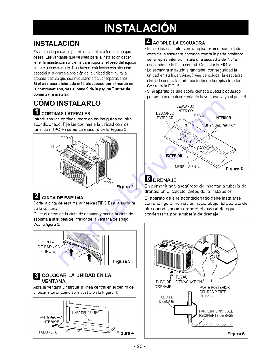 Kenmore 580.74055 Owner'S Manual Download Page 20