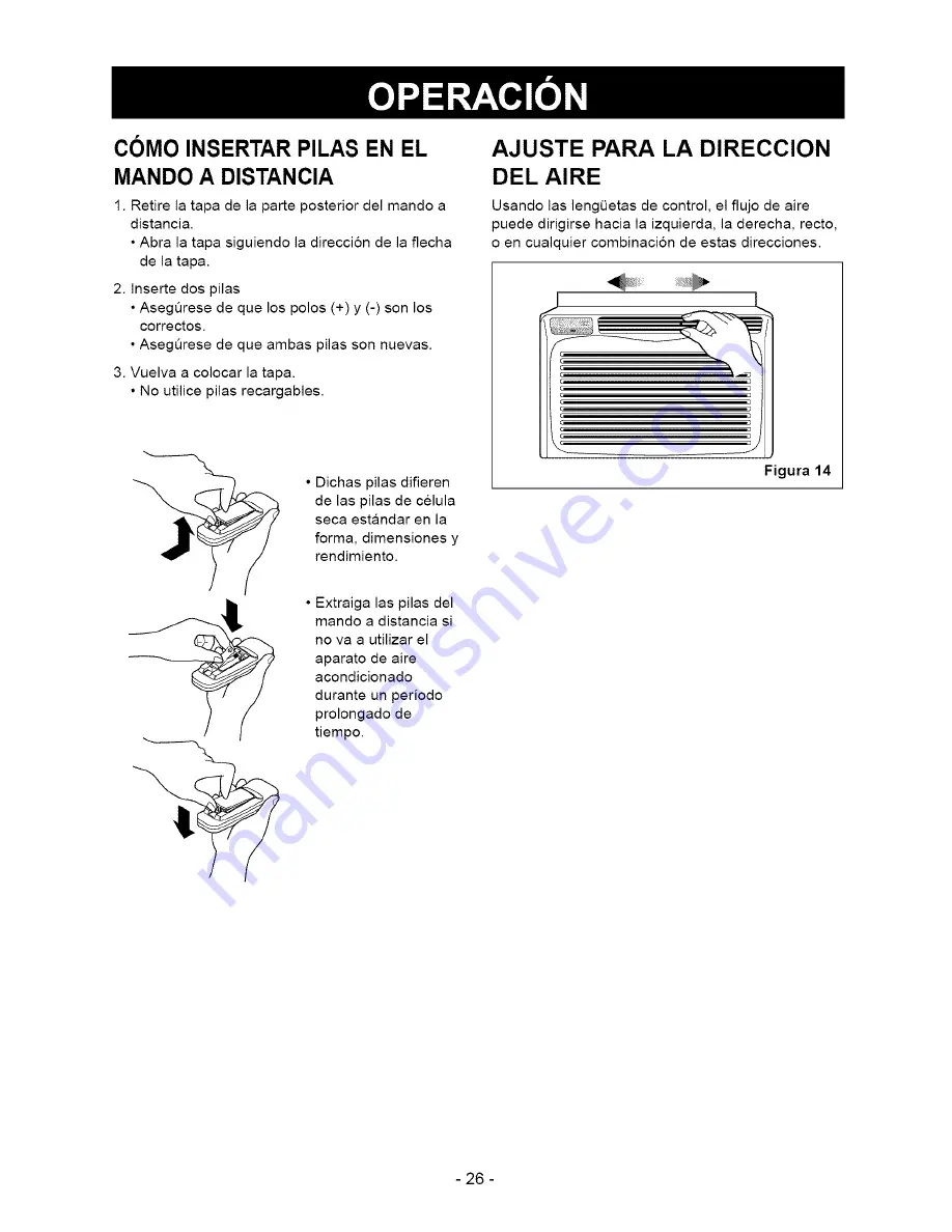 Kenmore 580.74055 Owner'S Manual Download Page 26