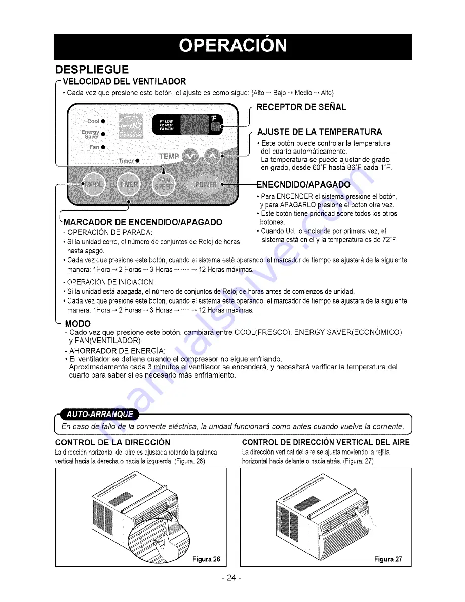 Kenmore 580.74107 Скачать руководство пользователя страница 24