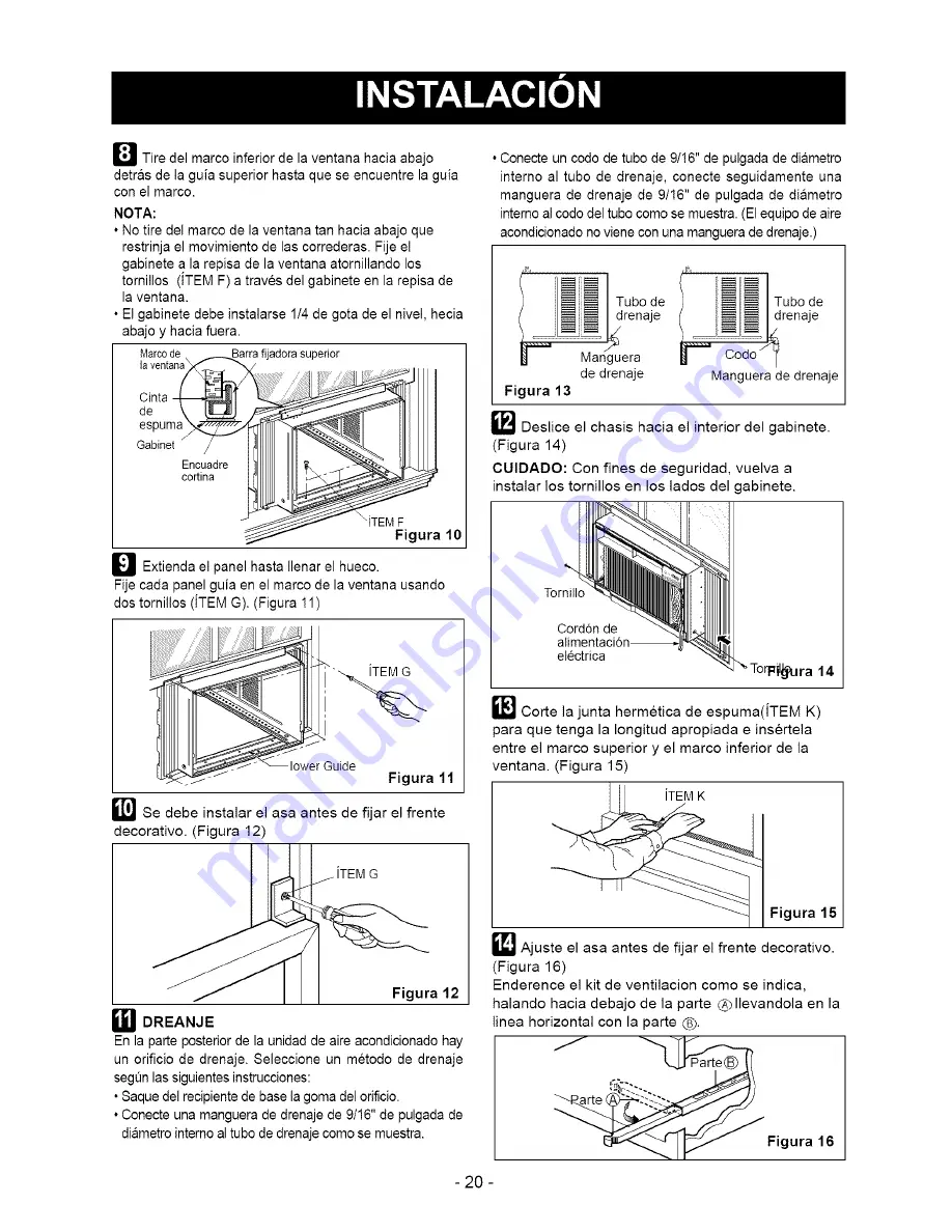 Kenmore 580.74156 Owner'S Manual Download Page 20