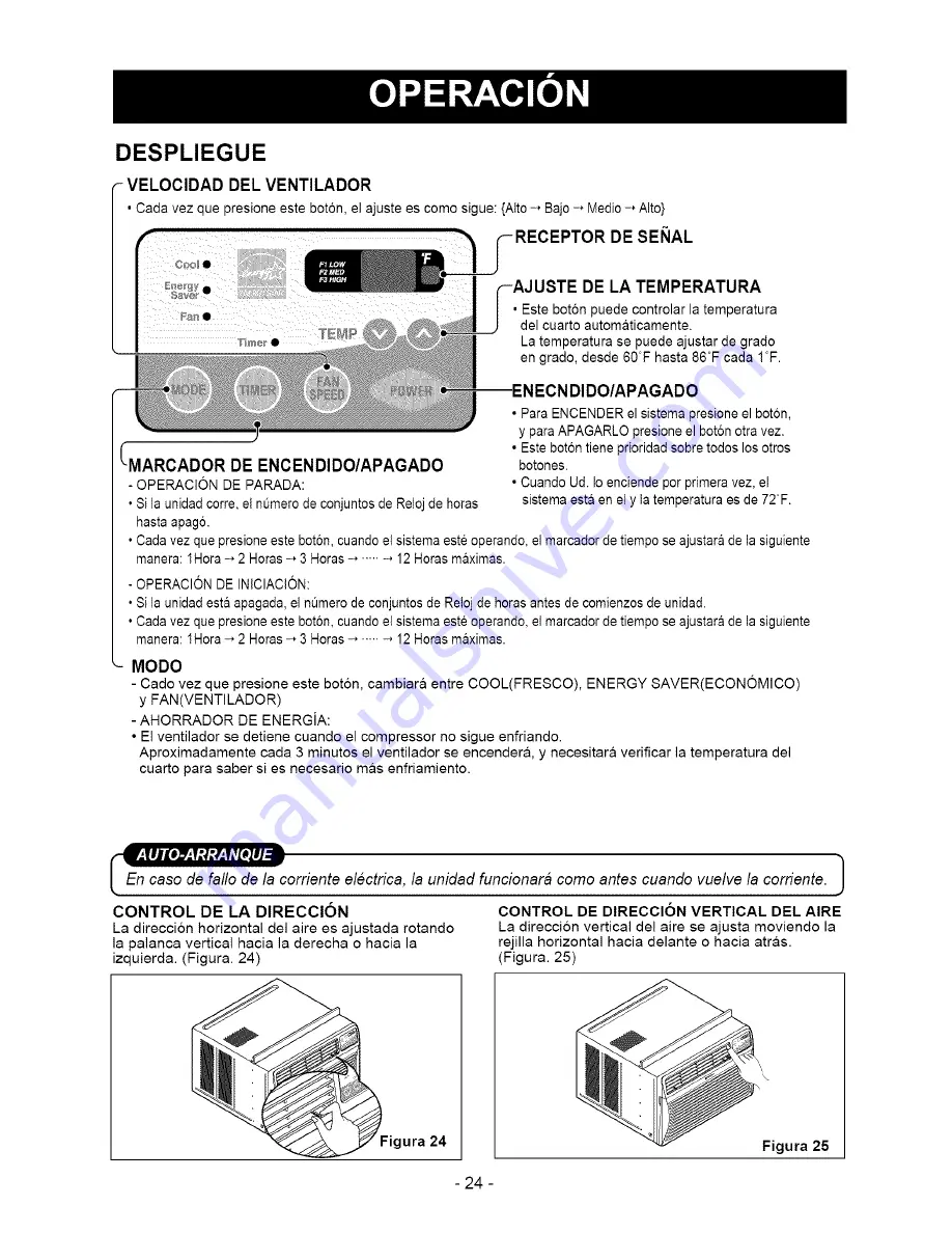 Kenmore 580.74156 Owner'S Manual Download Page 24