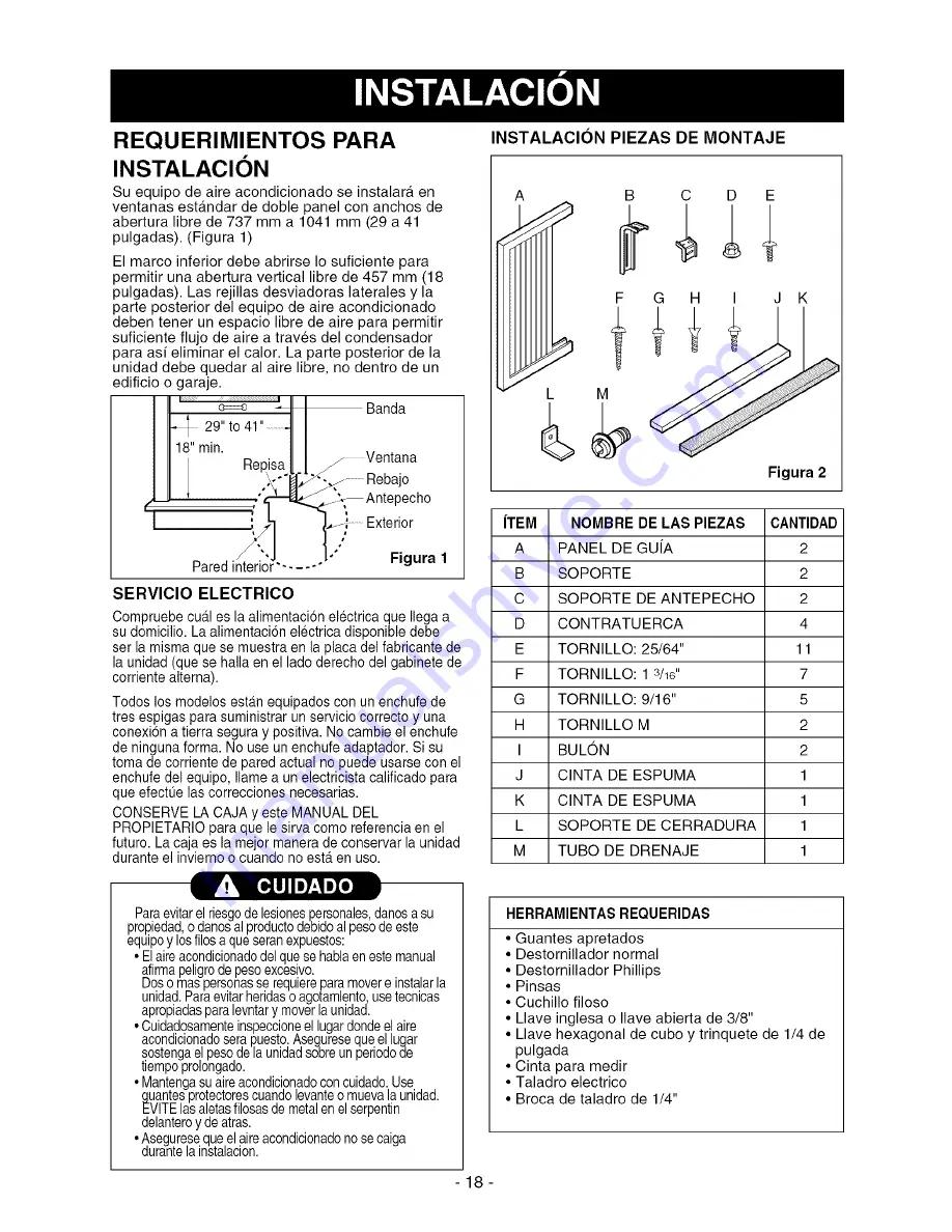 Kenmore 580.74184 Owner'S Manual Download Page 18