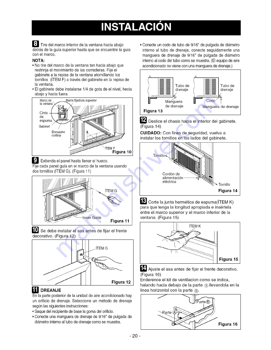 Kenmore 580.74184 Owner'S Manual Download Page 20