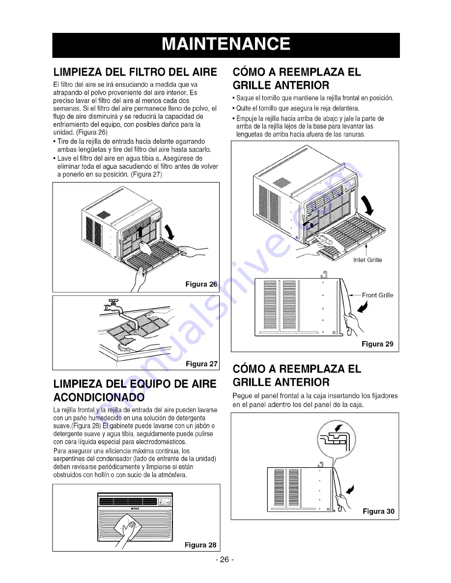 Kenmore 580.74184 Owner'S Manual Download Page 26