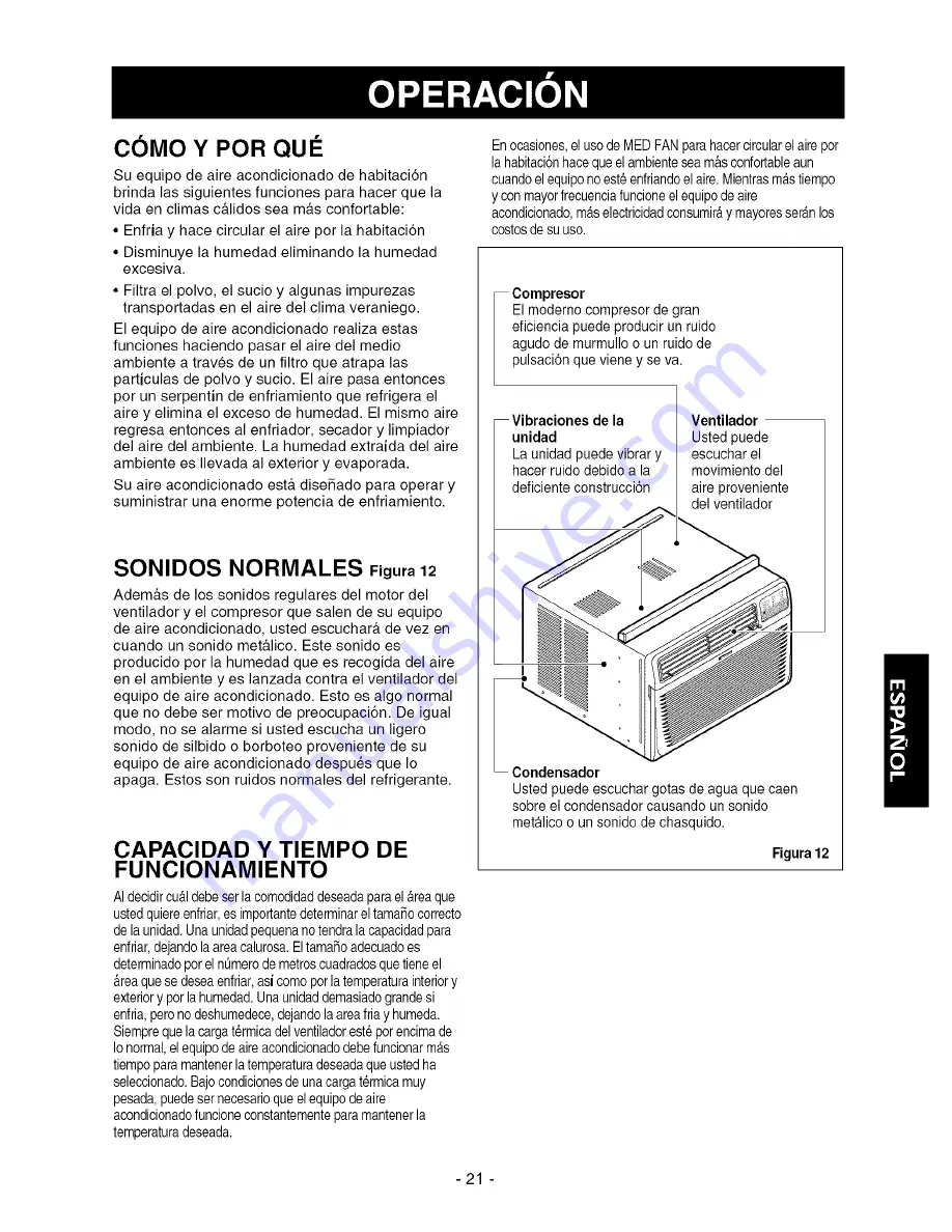 Kenmore 580.75080 Owner'S Manual Download Page 21