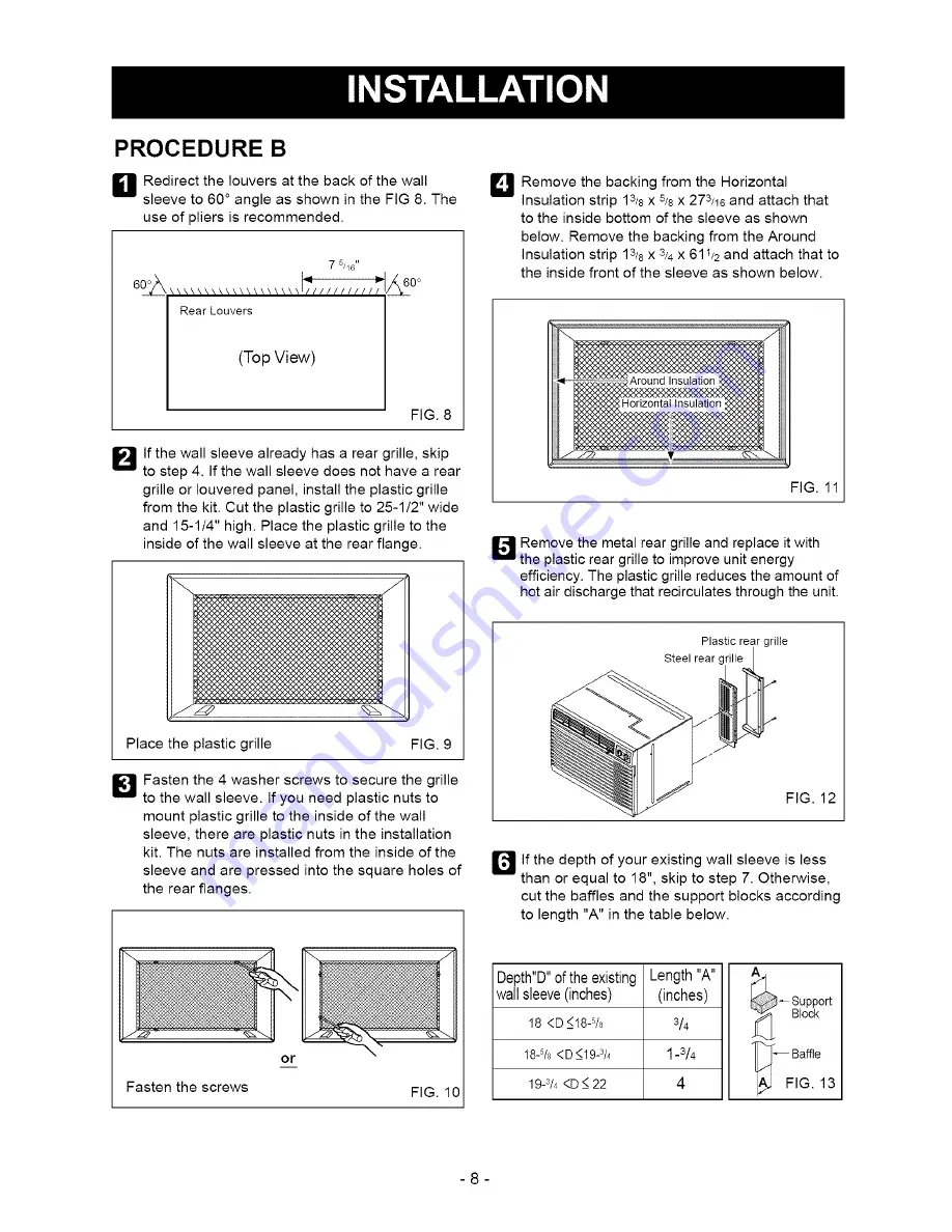 Kenmore 580.75119 Owner'S Manual Download Page 8