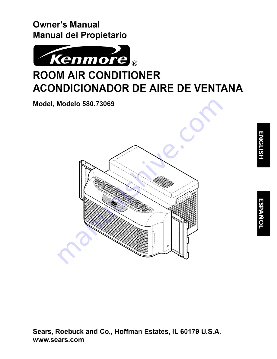 Kenmore 580 Скачать руководство пользователя страница 1