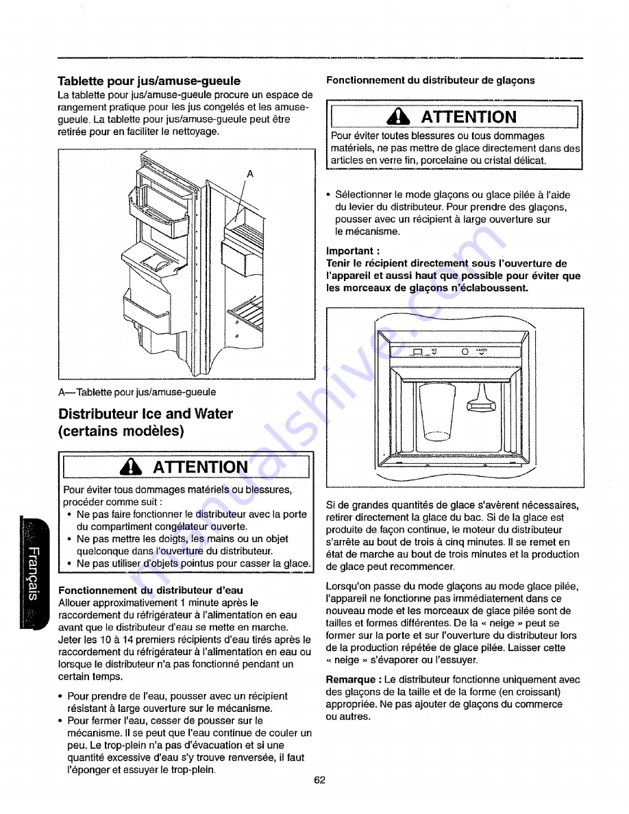 Kenmore 58392 Скачать руководство пользователя страница 62