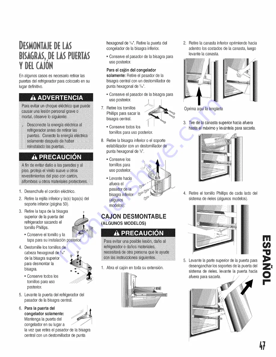 Kenmore 593 . 66122700 Скачать руководство пользователя страница 47