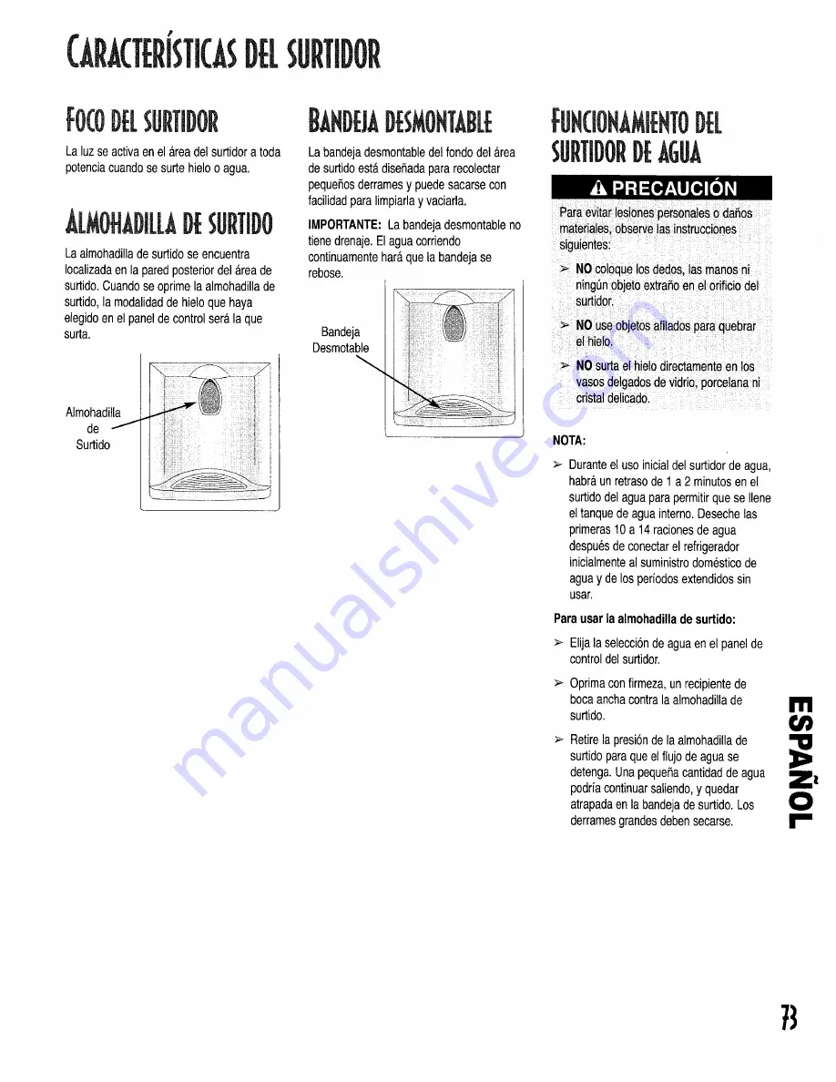 Kenmore 596.500021 Use And Care Manual Download Page 73