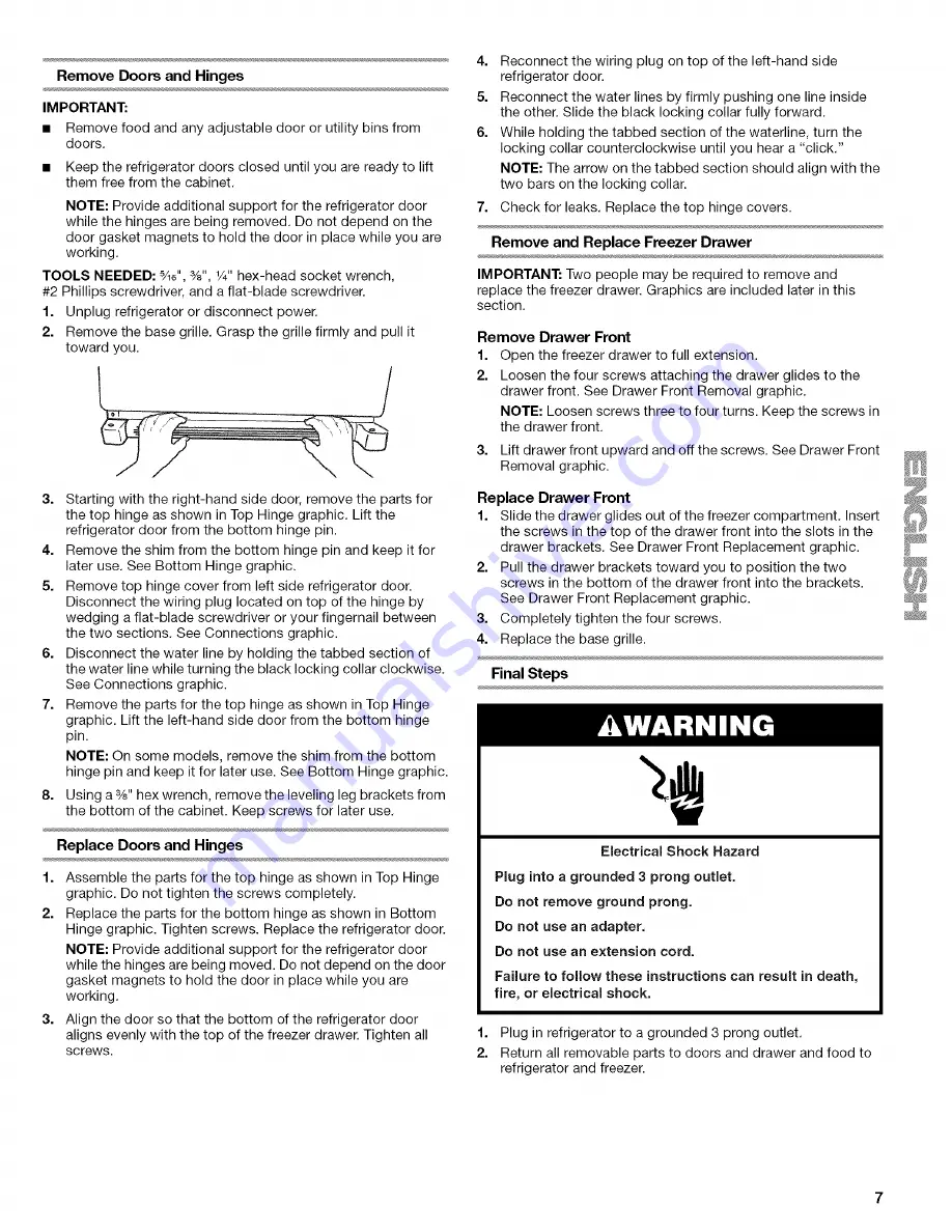 Kenmore 596.7753*601 Series Use & Care Manual Download Page 7