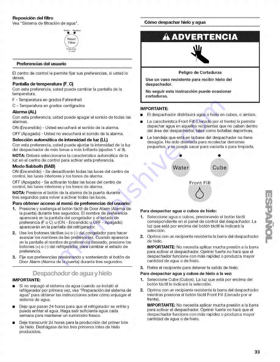 Kenmore 596.7753*601 Series Скачать руководство пользователя страница 33