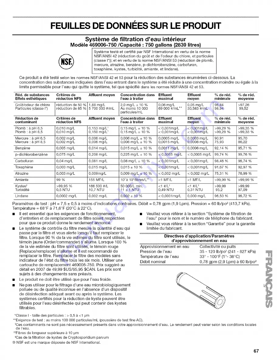 Kenmore 596.7753*601 Series Use & Care Manual Download Page 67