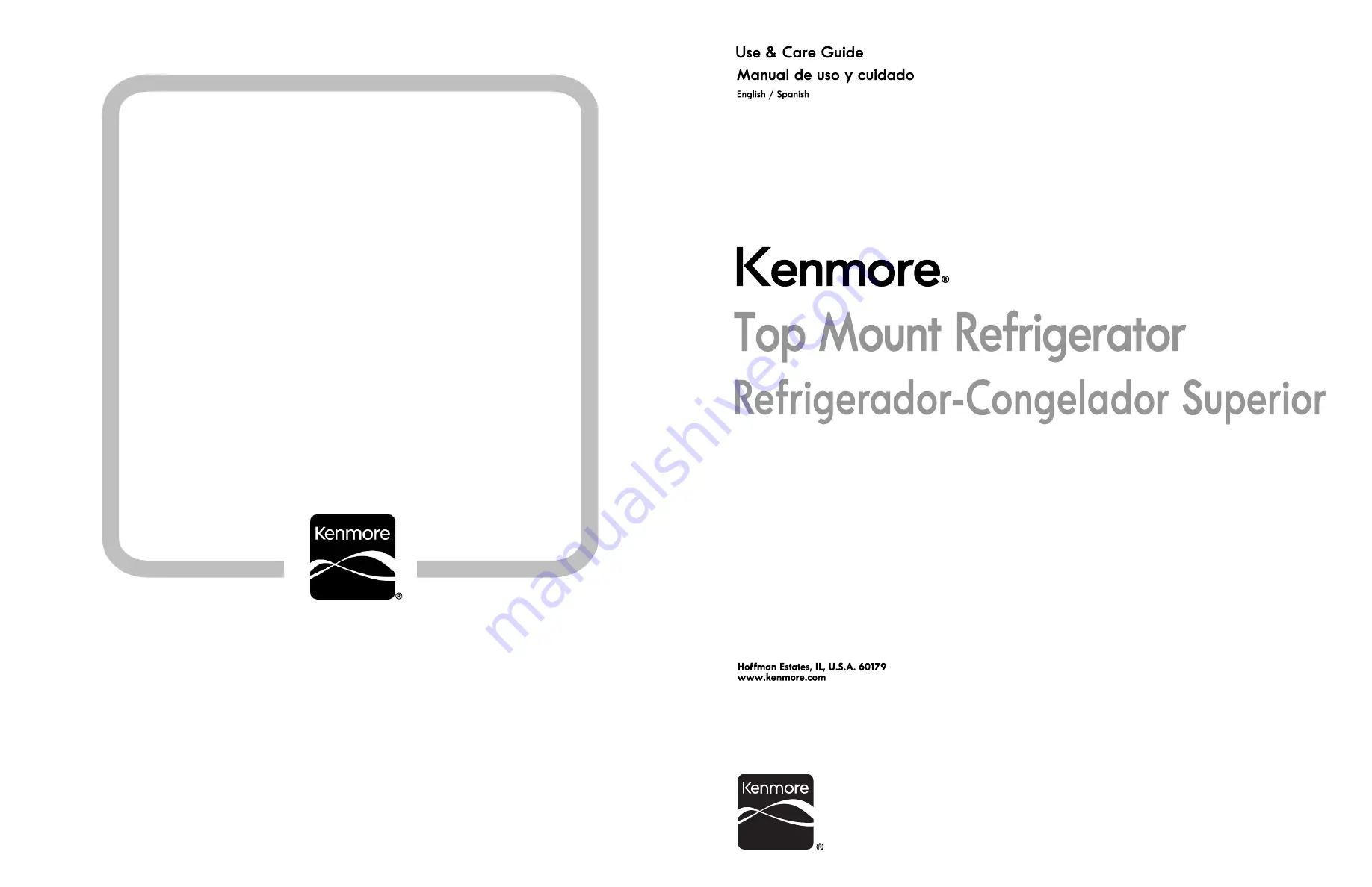 Kenmore 6120 Series Use & Care Manual Download Page 1