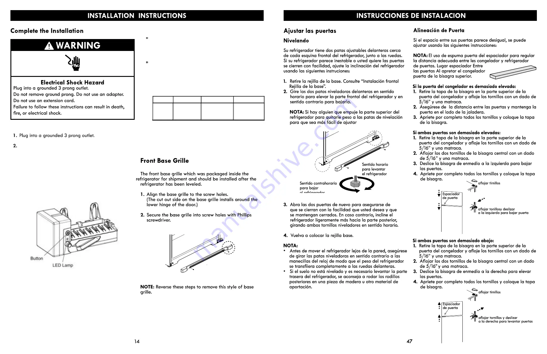 Kenmore 6120 Series Use & Care Manual Download Page 14