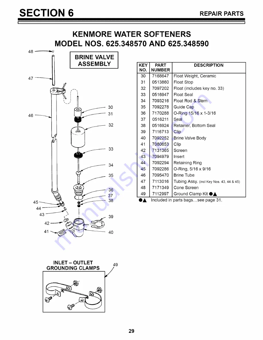 Kenmore 625.34857 Скачать руководство пользователя страница 29