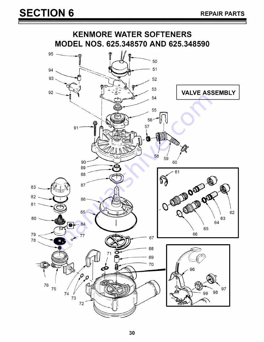 Kenmore 625.34857 Скачать руководство пользователя страница 30