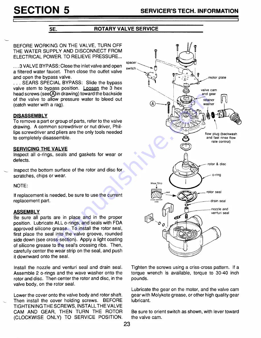 Kenmore 625.349223 Manual Download Page 23