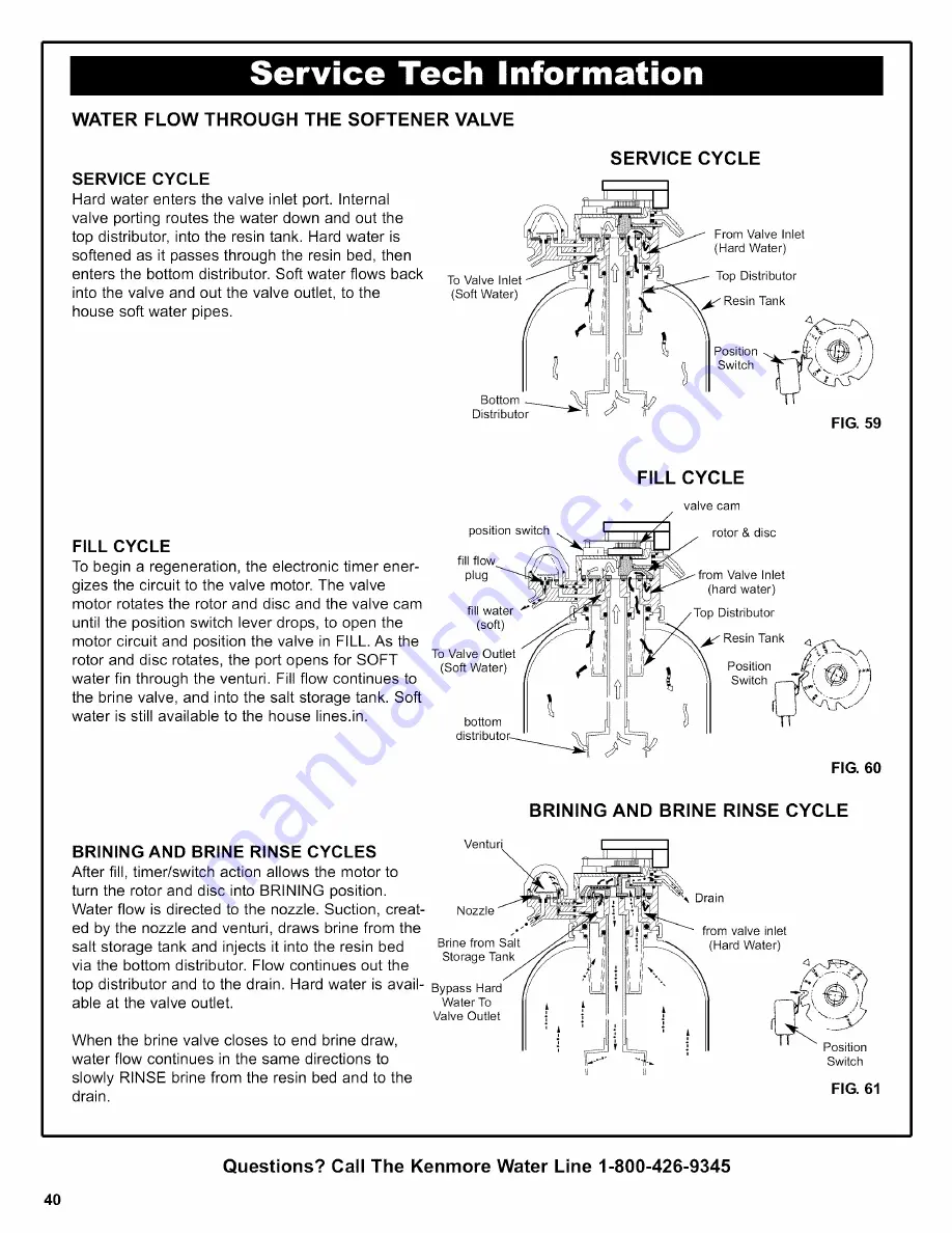 Kenmore 625.38356 Owner'S Manual Download Page 40