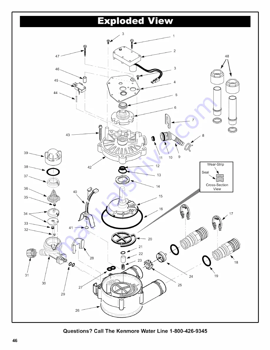 Kenmore 625.38356 Owner'S Manual Download Page 46