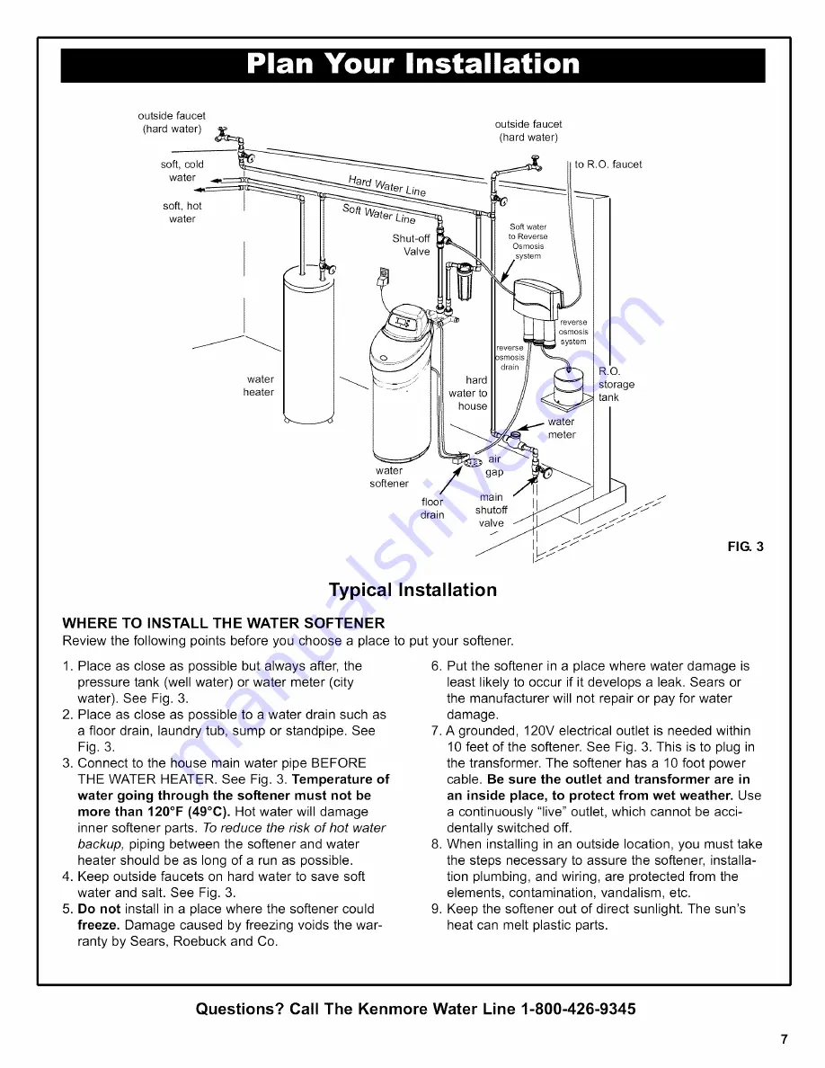 Kenmore 625.38376 Owner'S Manual Download Page 7