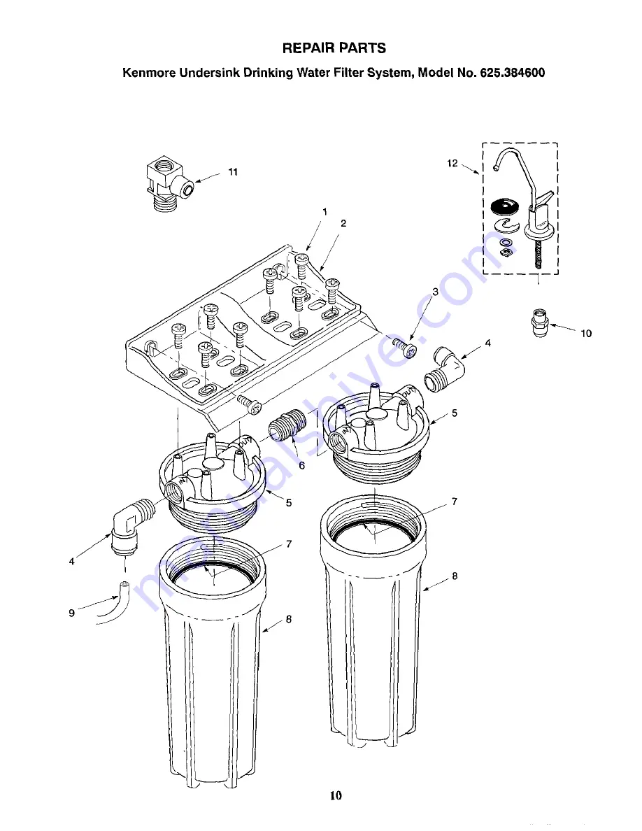 Kenmore 625.384600 Скачать руководство пользователя страница 10