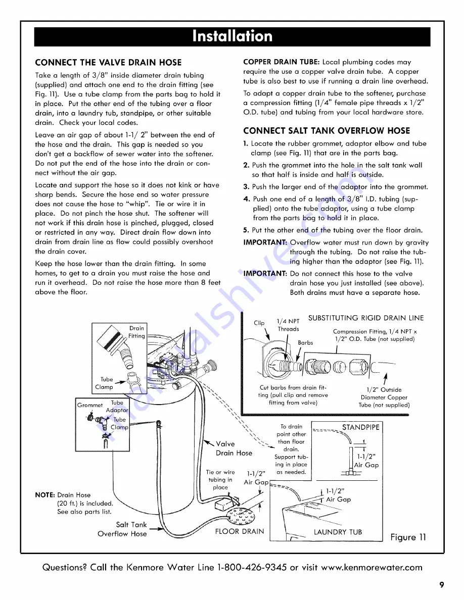 Kenmore 625.385200 Use & Care Manual Download Page 9