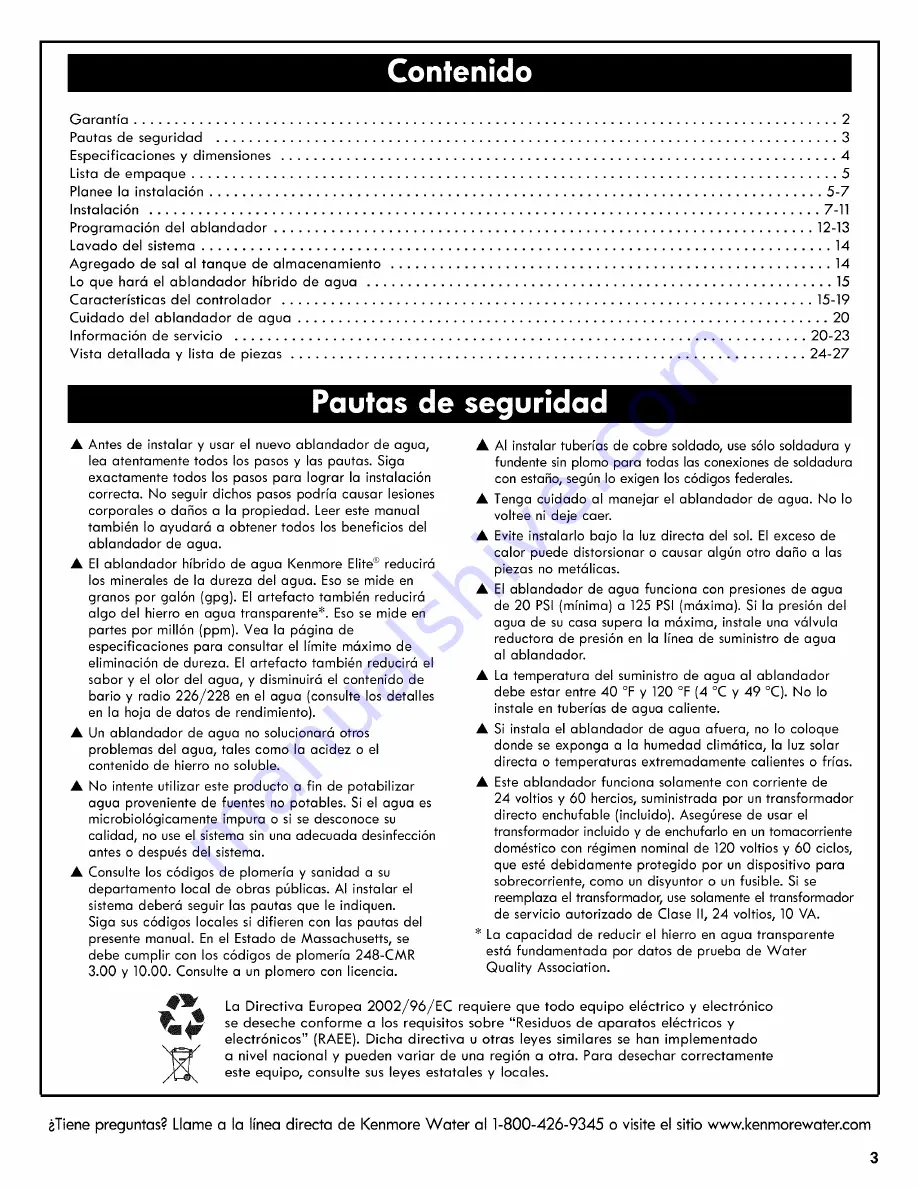 Kenmore 625.385200 Use & Care Manual Download Page 31