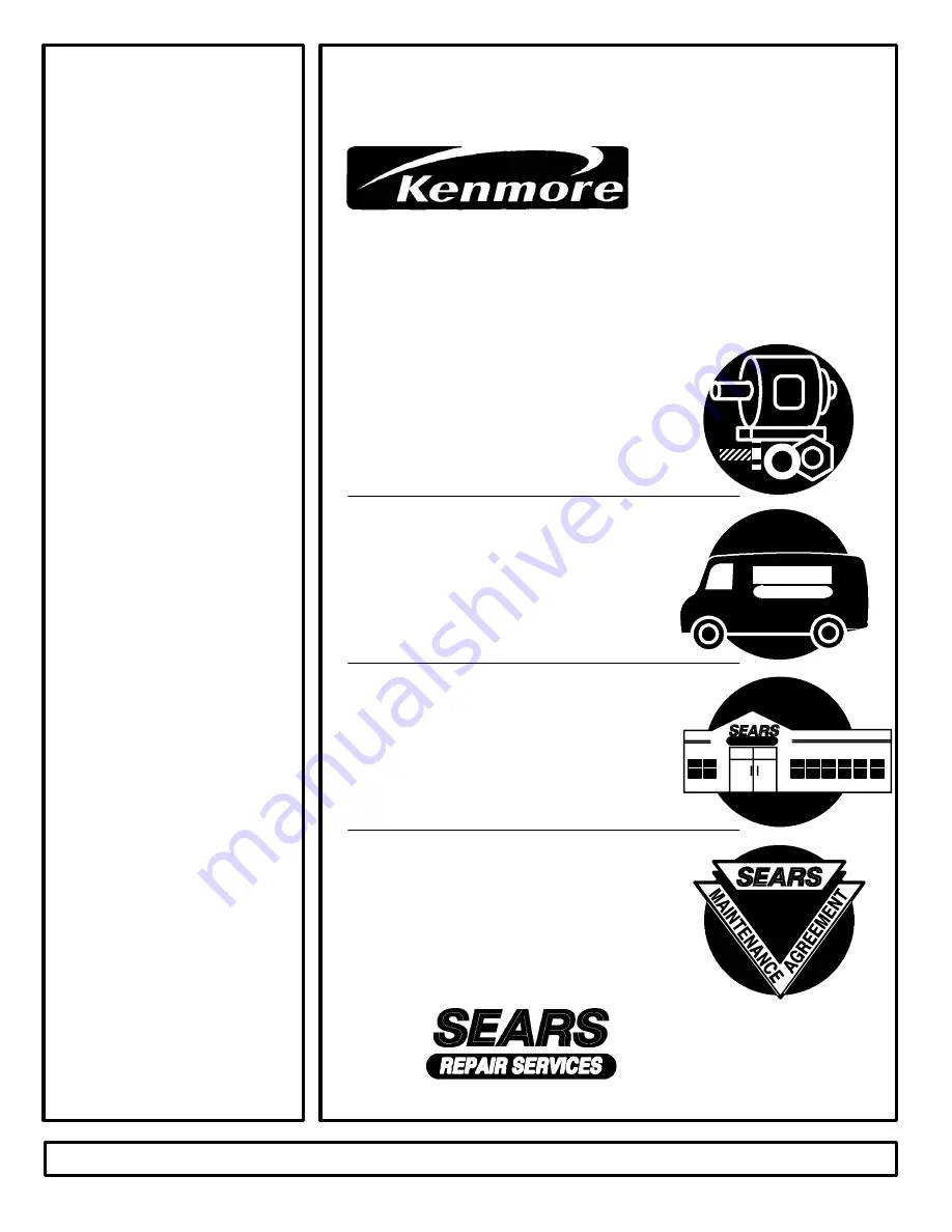 Kenmore 625.388100 Manual Download Page 32