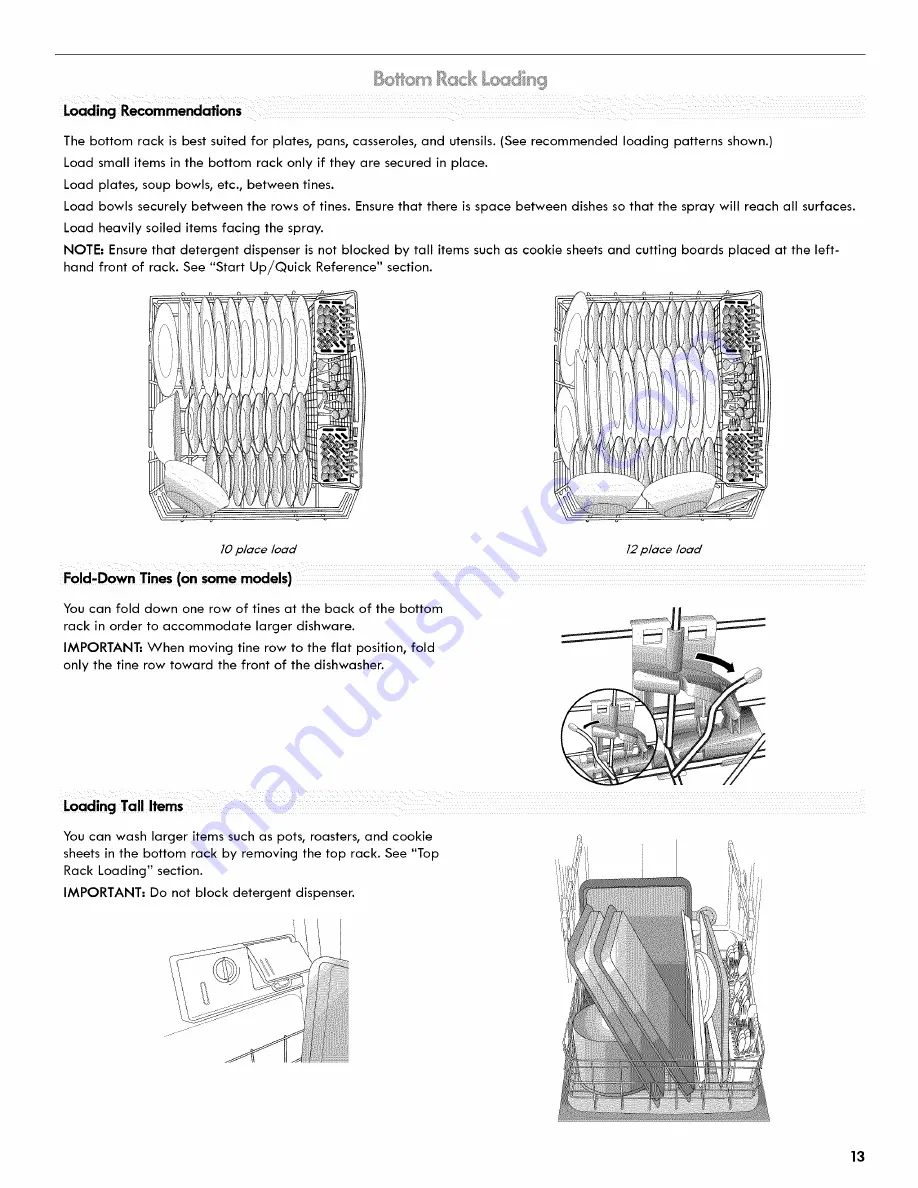 Kenmore 665.13222N410 Скачать руководство пользователя страница 13