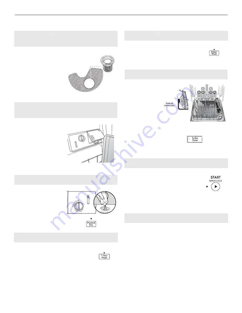 Kenmore 665.1327 Use & Care Manual Download Page 8