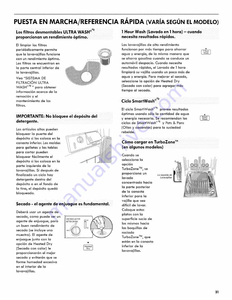 Kenmore 665.1328 Скачать руководство пользователя страница 31