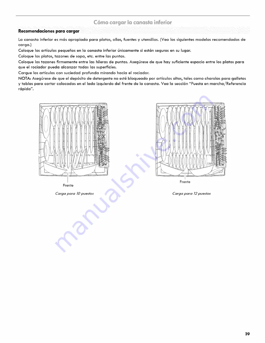 Kenmore 665.1328 Скачать руководство пользователя страница 39