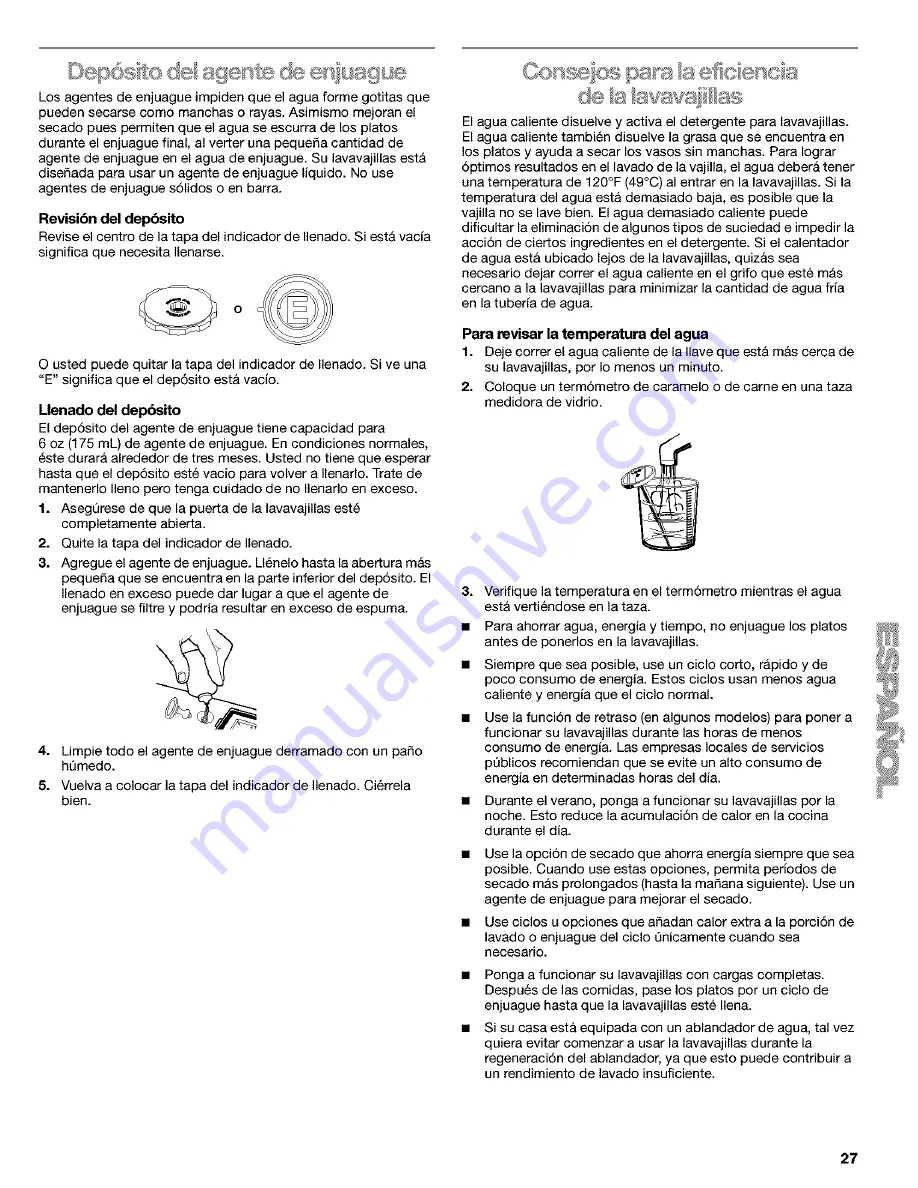 Kenmore 665.15634 Скачать руководство пользователя страница 27