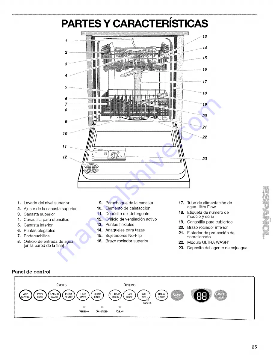 Kenmore 665.15894 Use And Care Manual Download Page 25