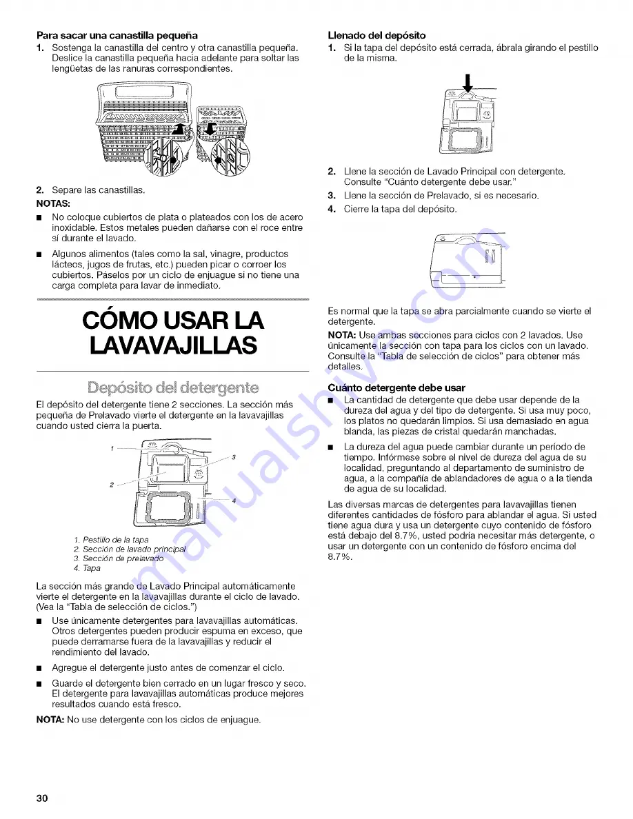 Kenmore 665.15894 Скачать руководство пользователя страница 30