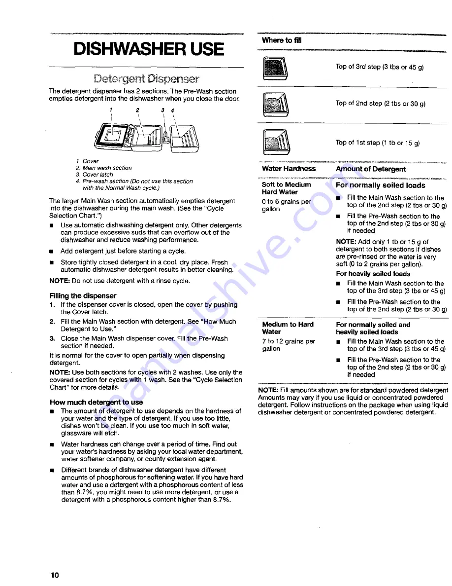 Kenmore 665.16652 Use & Care Manual Download Page 10