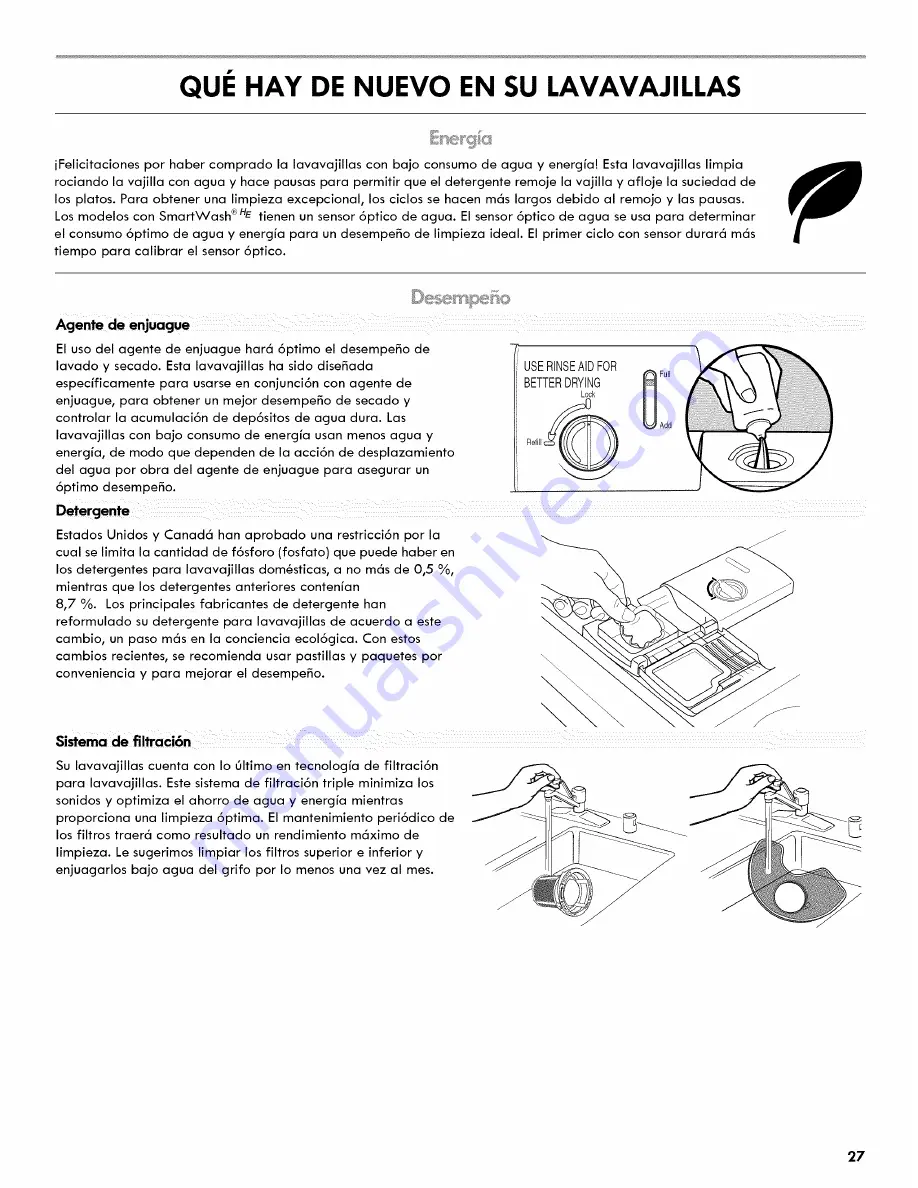 Kenmore 665.17152K214 Скачать руководство пользователя страница 27