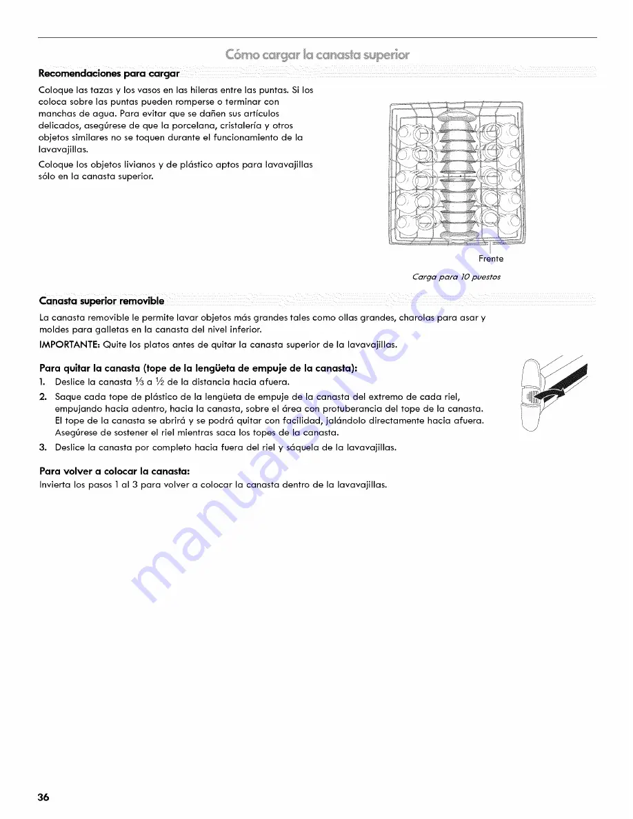 Kenmore 665.17152K214 Скачать руководство пользователя страница 36