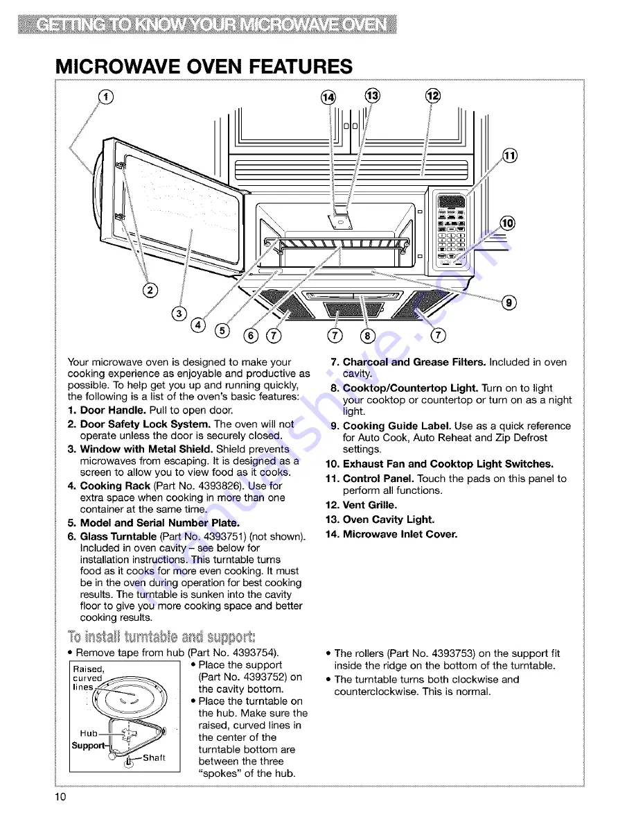 Kenmore 665.60639 Use & Care Manual Download Page 10