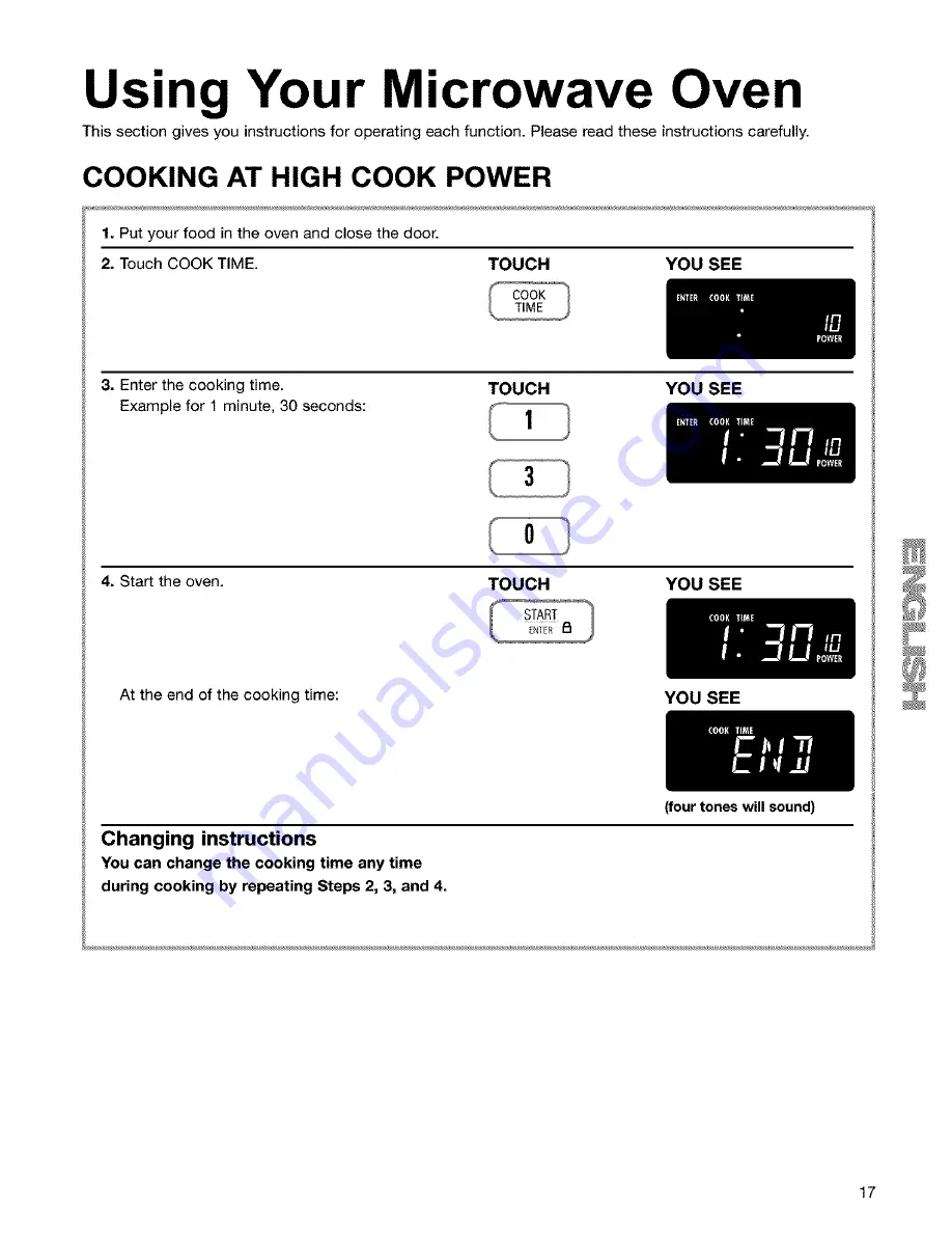 Kenmore 665.61609 Скачать руководство пользователя страница 17