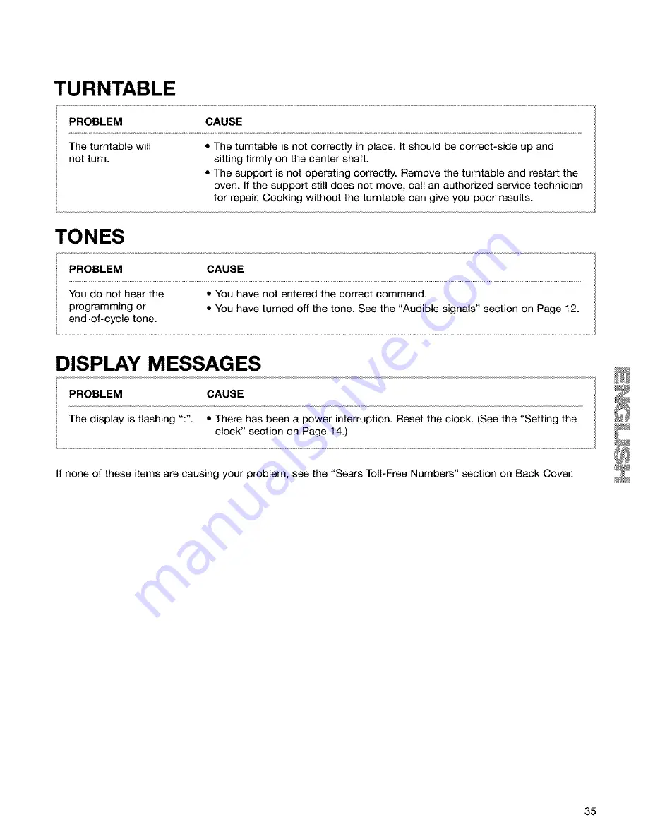 Kenmore 665.61609 Use And Care Manual Download Page 35