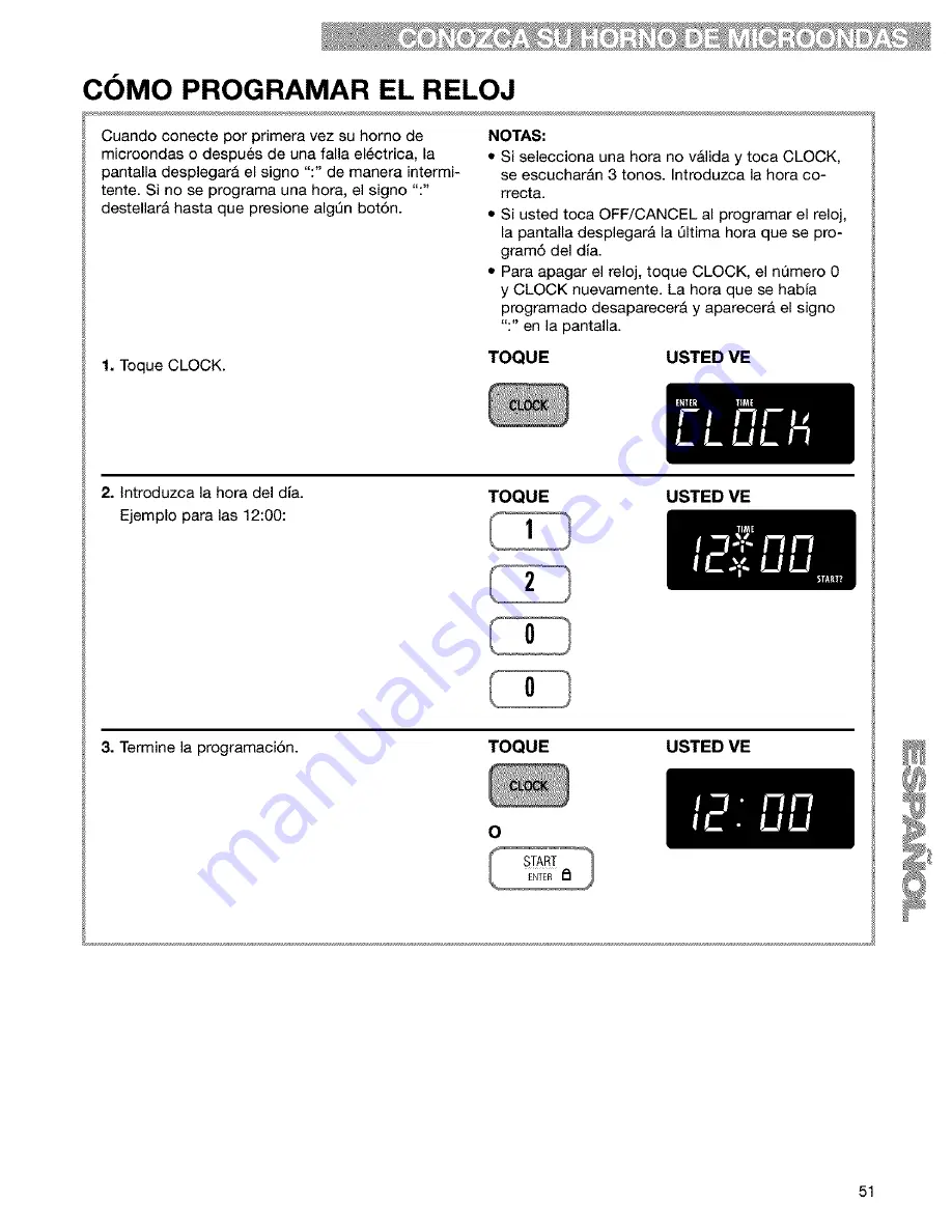 Kenmore 665.61609 Use And Care Manual Download Page 51