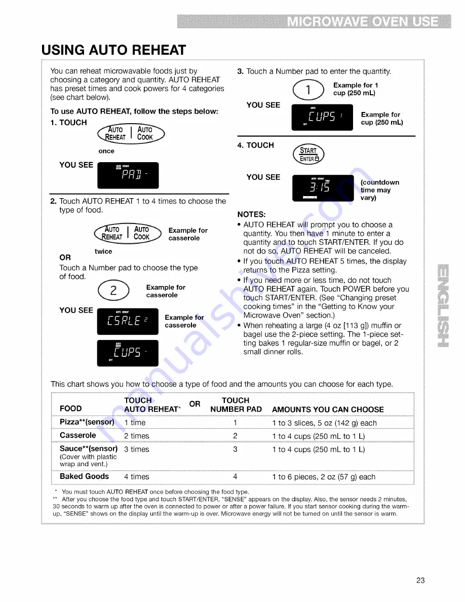 Kenmore 665.61683 Скачать руководство пользователя страница 23