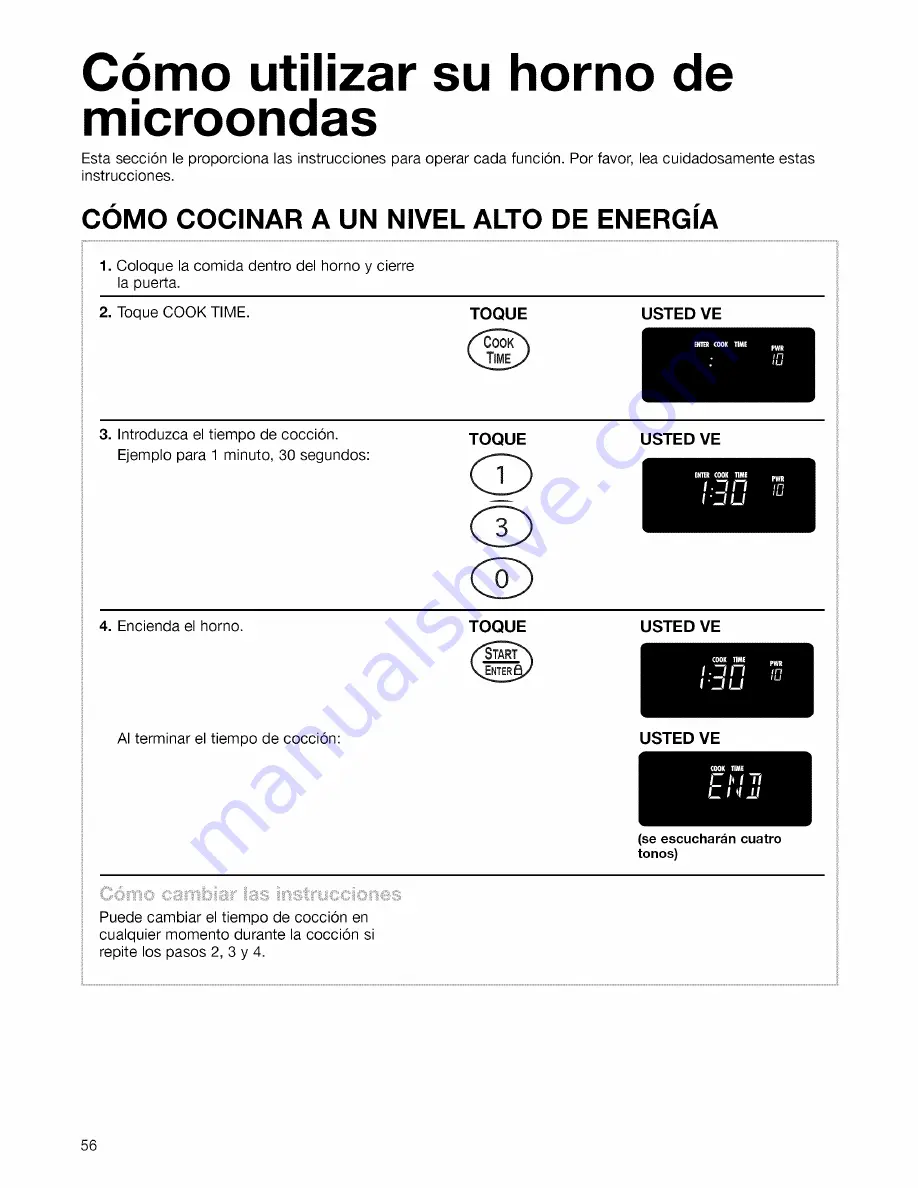 Kenmore 665.61683 Скачать руководство пользователя страница 56